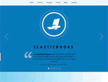 Tablet Screenshot of elasticbooks.com